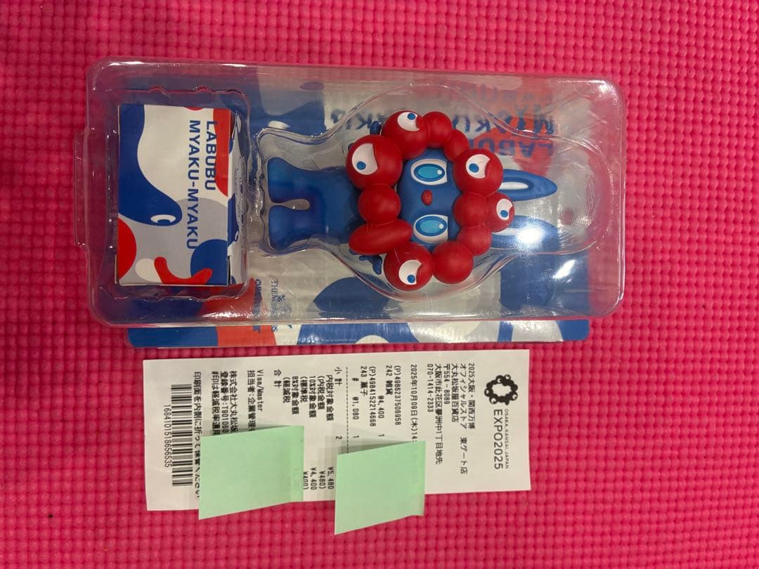 万博限定 LABUBU MYAKU-MYAKUストラップ付フィギュア本物‼️正規品