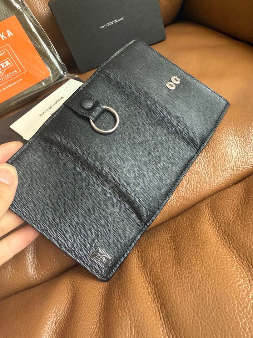 PORTER ブラック レザー キーケース　新品未使用