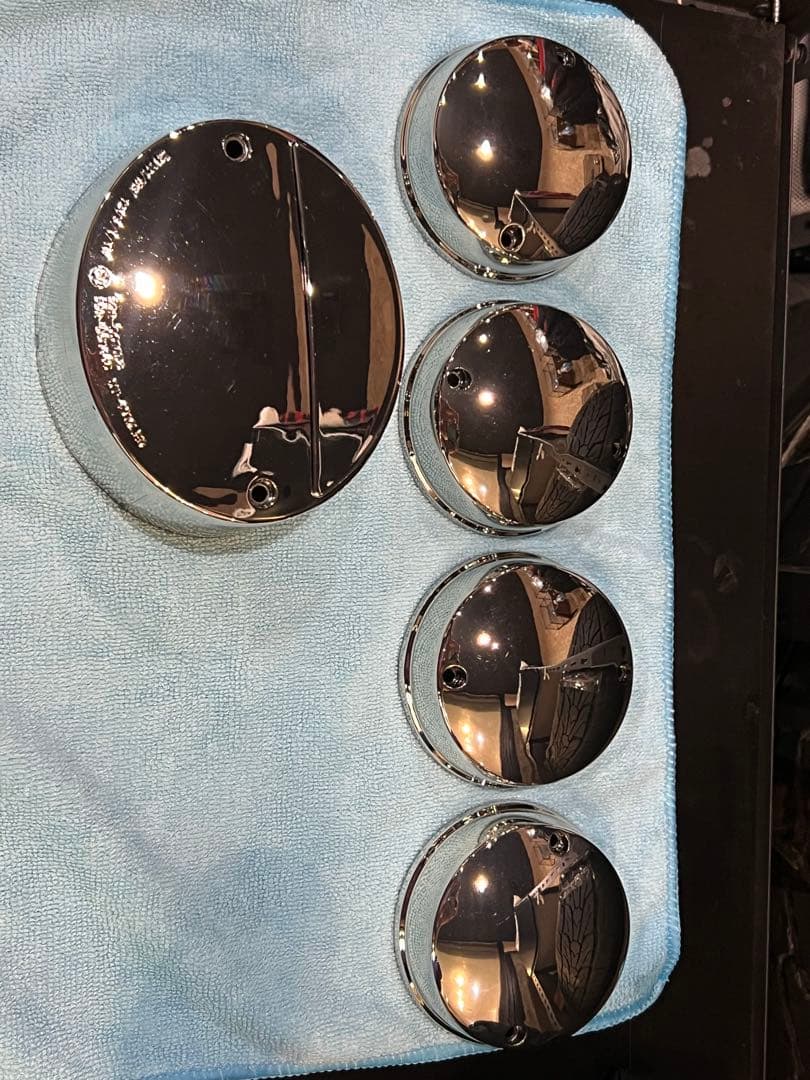 Z1/Z2用　フルミラーコーティング　テールレンズ　ウインカーレンズセット