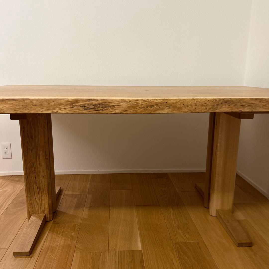ダイニングテーブル/一枚板/楢(オーク)