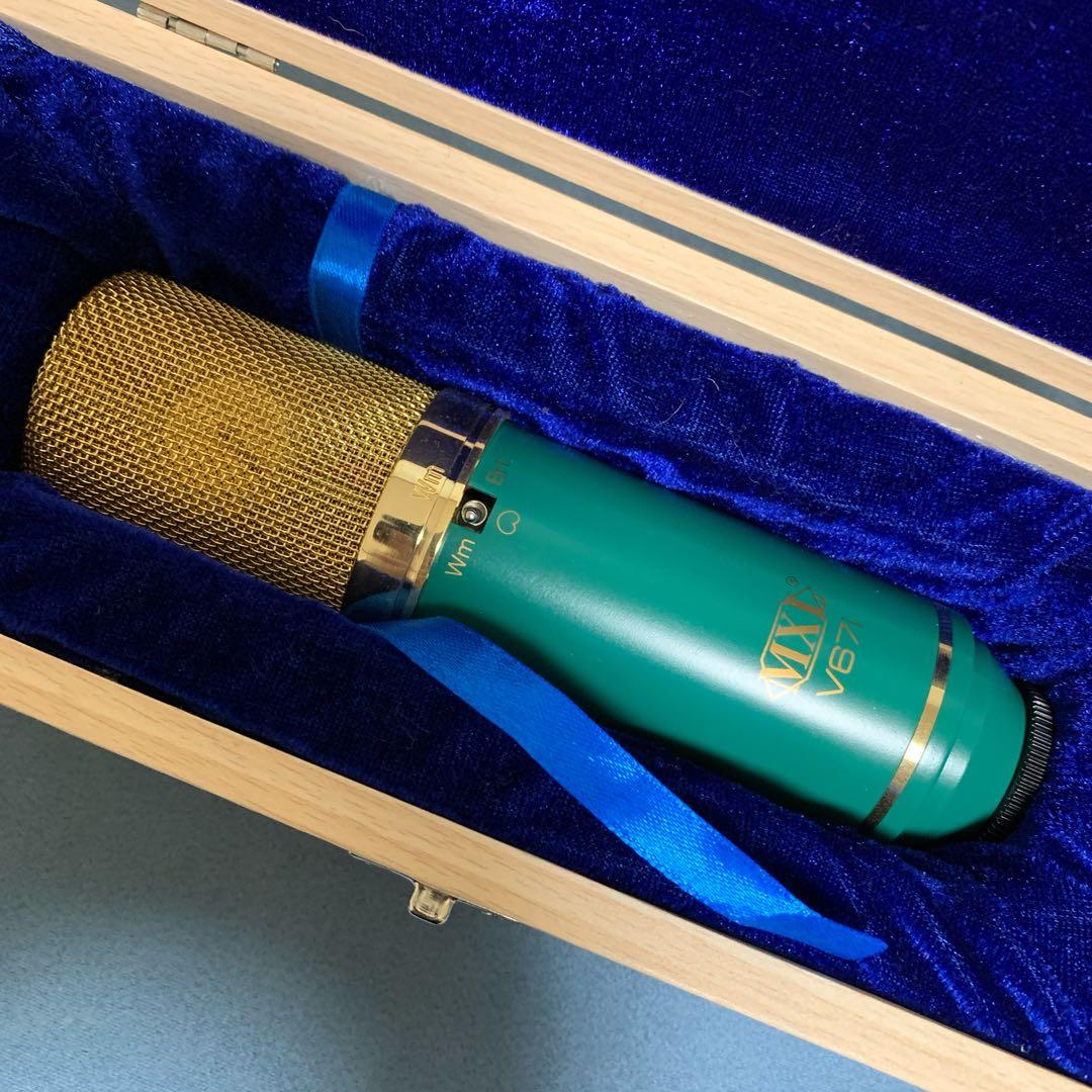 MXL MXL V67I V67G-HE コンデンサーマイク セット