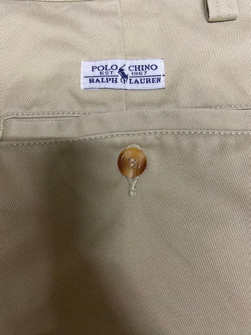 デッドストック ポロ ラルフローレン チノ アメリカ製 NOS ANDREW