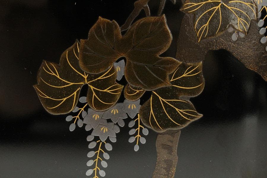 桐蒔絵 硯箱 共箱(K-YC506)