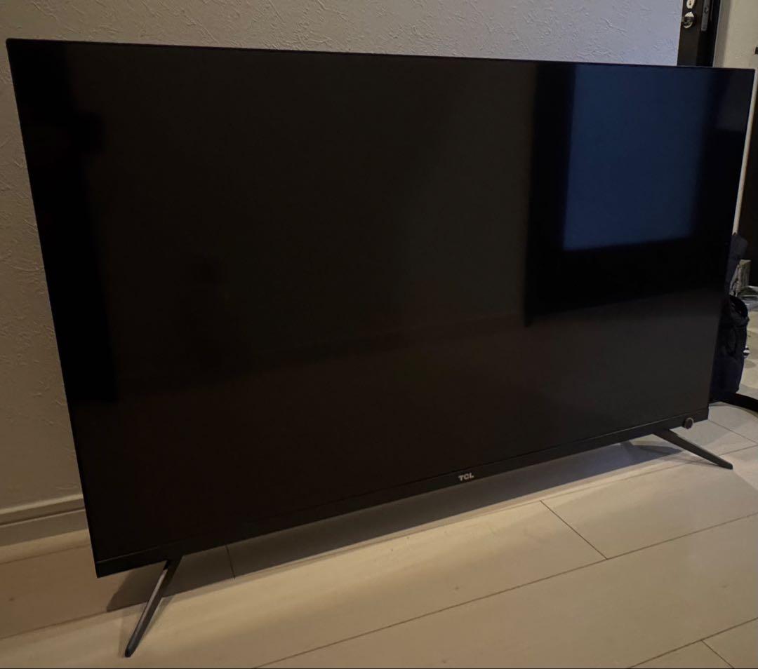 ⚫︎タイムセール⚫︎TCL液晶テレビ43P815B 20年製43型4Kスマートテレビ