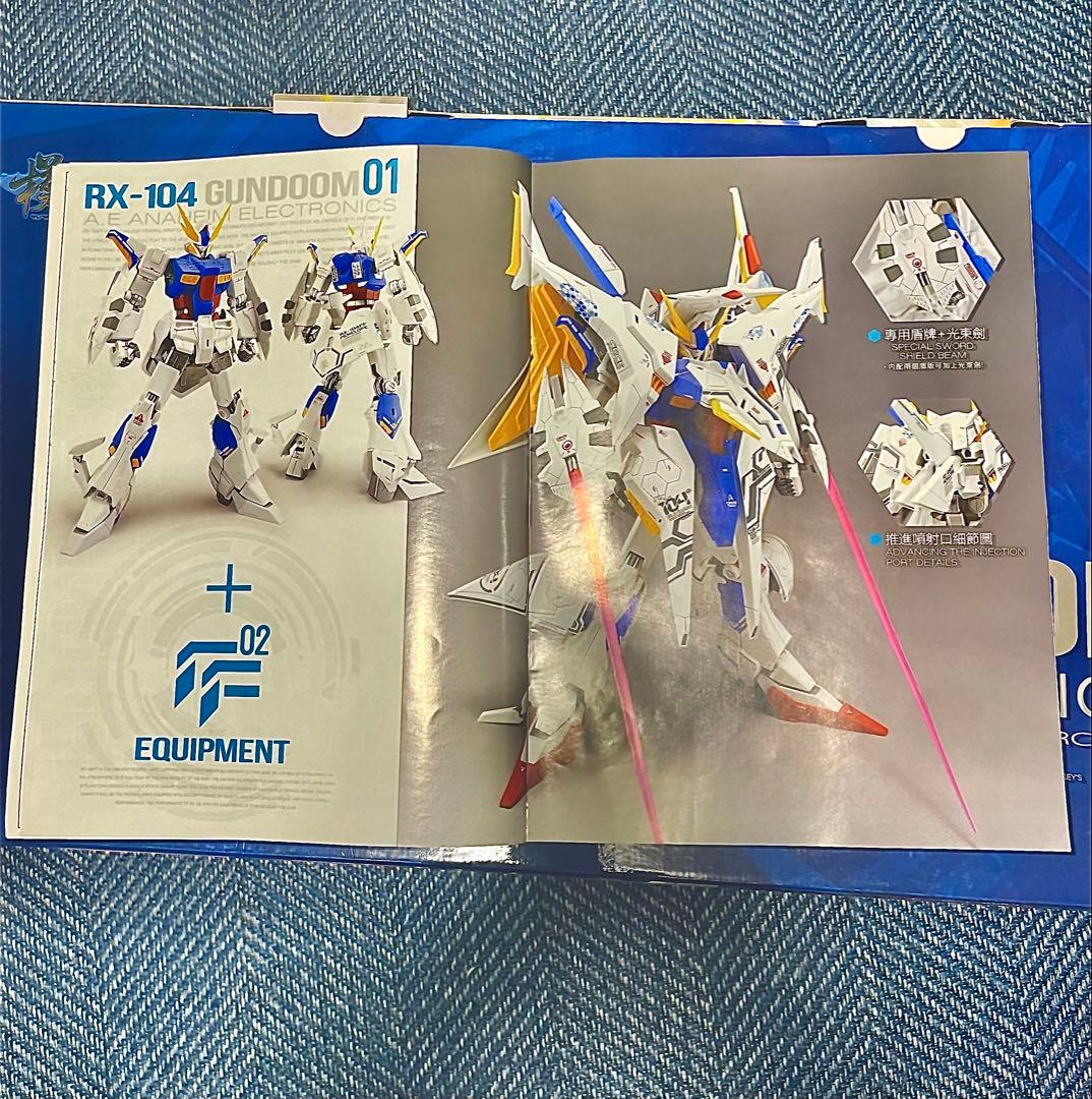 海外製　RX-104FF GUNDOOM 1/144 素組み　プラモデル