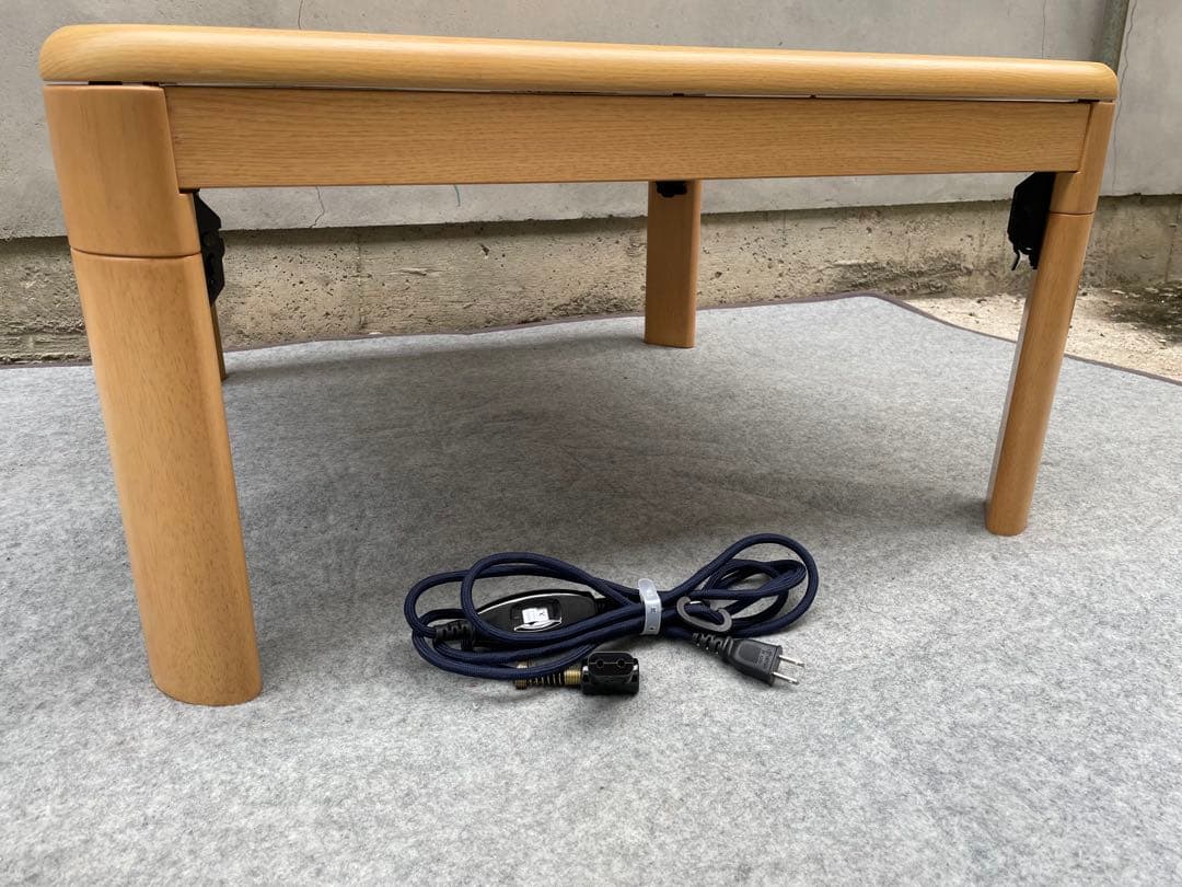 美品　ニトリ　折れ足　コタツテーブル　PLS3-75