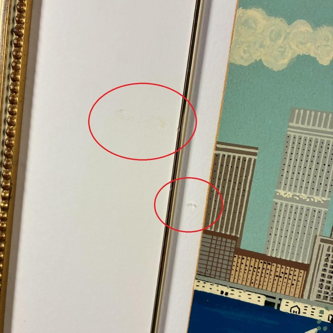 ジェーン・ウースター・スコット「サンフランシスコ」シルクスクリーン 直筆サイン入