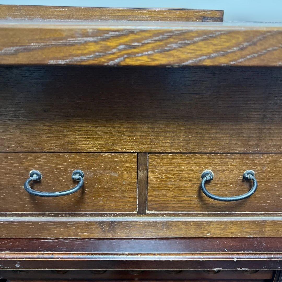 木製火鉢 引き出し付き