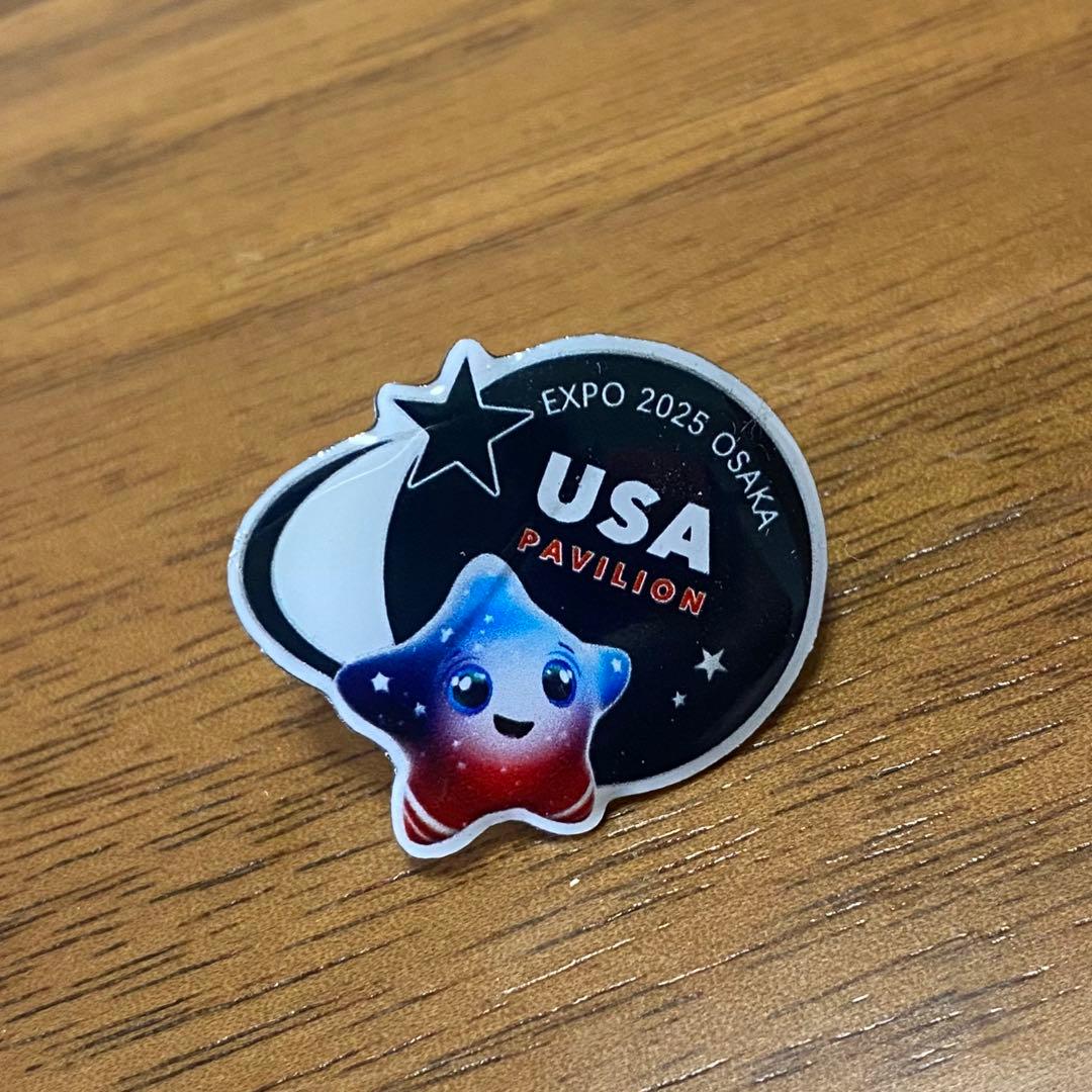 USA EXPO 2025 OSAKA ピンバッジ 3点セット