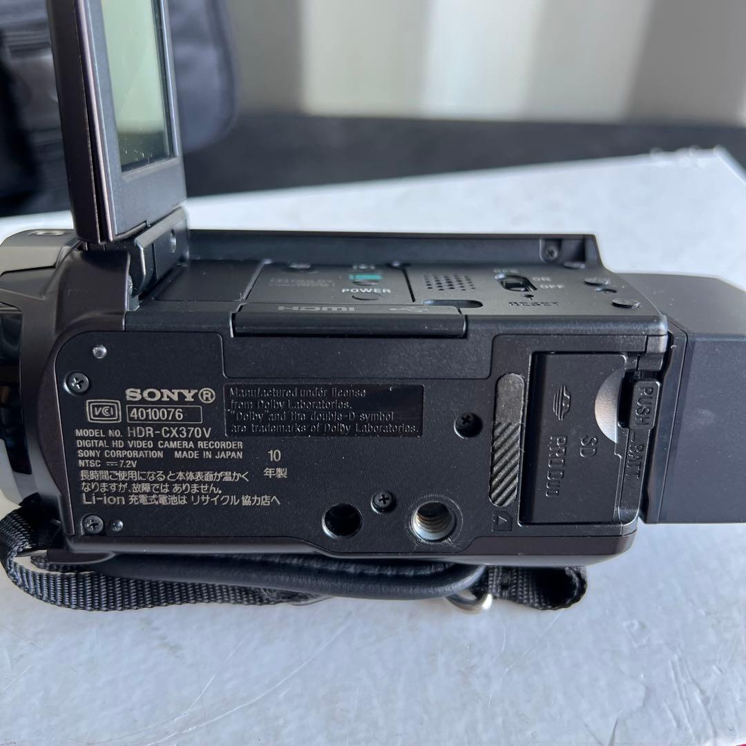 A56美品✨　SONY HDR-CX370V ビデオカメラ ハンディ