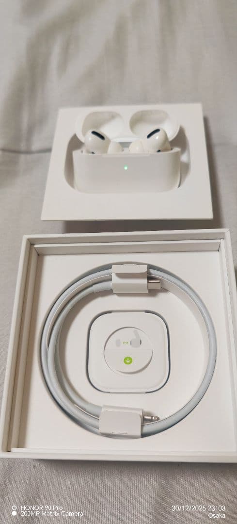 Apple AirPods Pro正常に動作していることが確認されております。