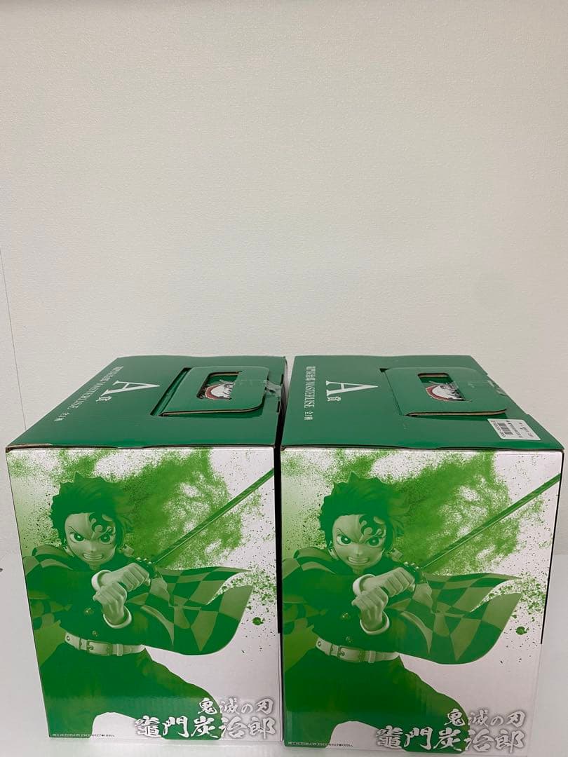 [未開封] 鬼滅の刃 一番くじ A賞 竈門炭治郎 我妻善逸 セット ➕ おまけ