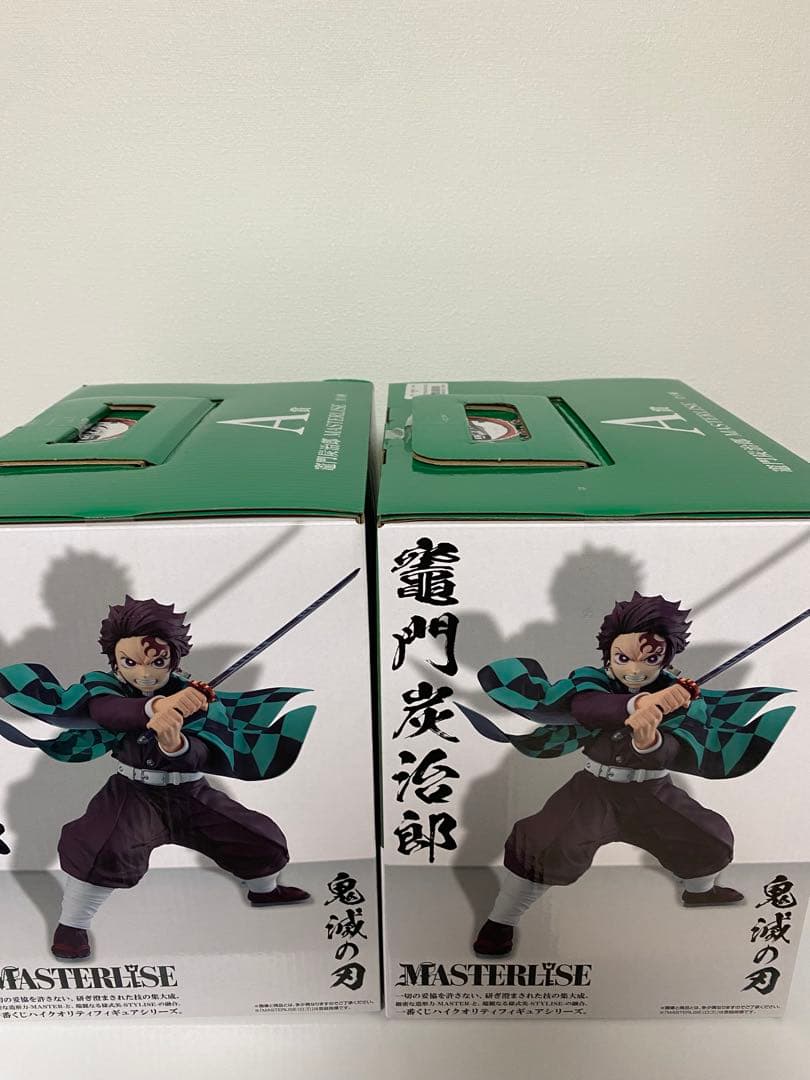 [未開封] 鬼滅の刃 一番くじ A賞 竈門炭治郎 我妻善逸 セット ➕ おまけ