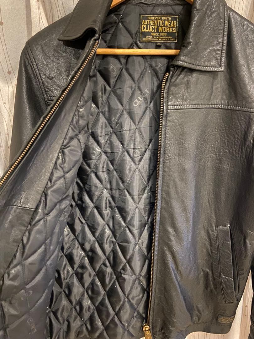 Cluct クラクト　レザージャケット 革ジャン
