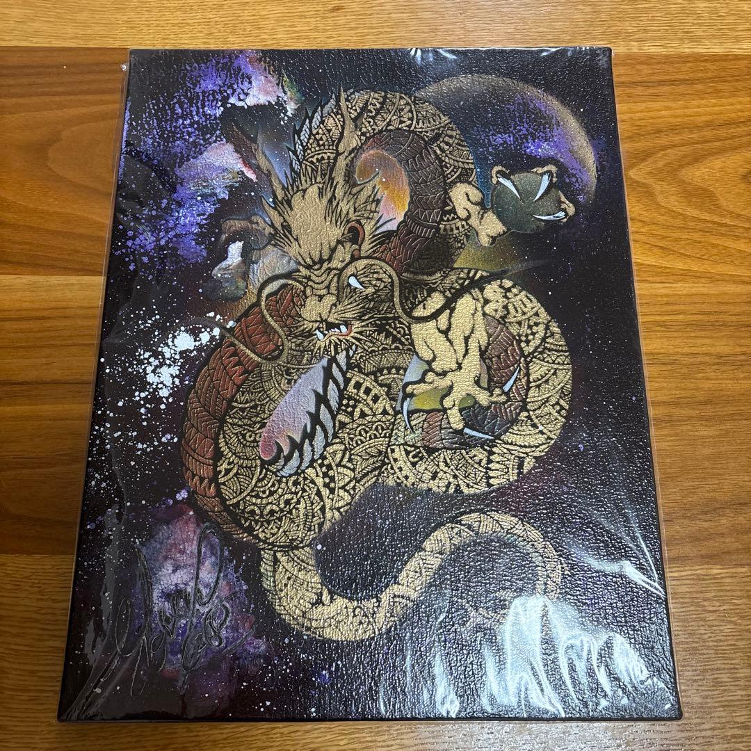 スプレーアートエデン　原画　キャンバス　F6 14-5 ドラゴン