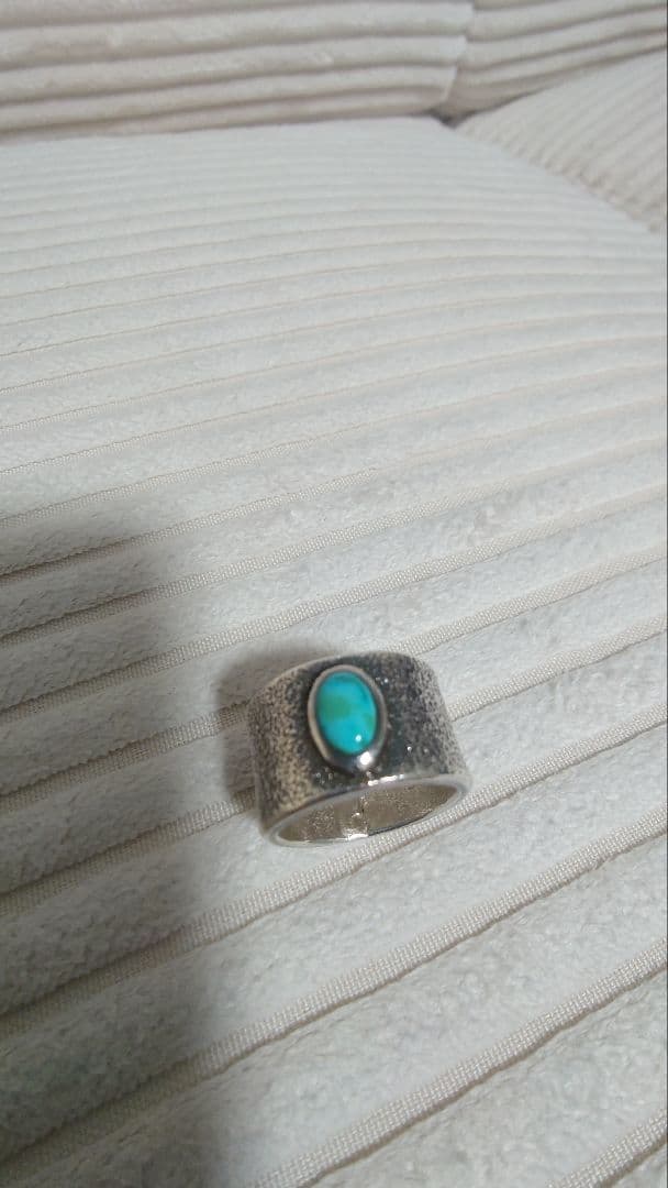 ダリルビゲイ　ターコイズリング　トゥファスキャスト