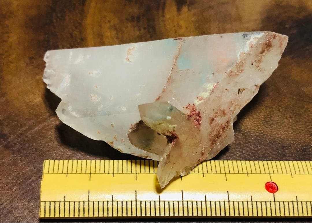 アホイトインクオーツ　アホー石　水晶　原石　南アフリカ　2