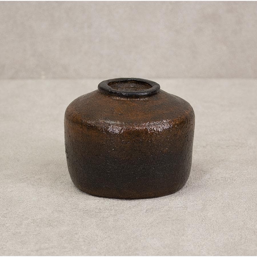 三代 佐々木昭楽 長次郎禿写し 黒楽茶碗 共箱 茶道具 抹茶茶碗