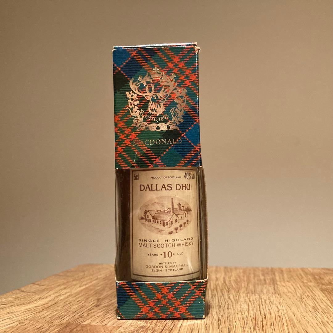 希少な閉鎖蒸溜所❗️DALLAS DHU シングルモルトウイスキー 50ml