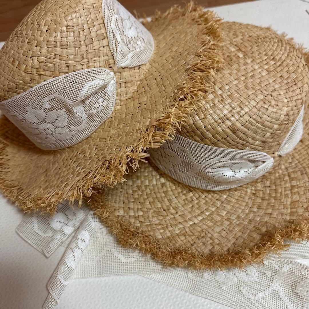 【ほぼ未使用】SÜB suess Straw Hat 親子セット