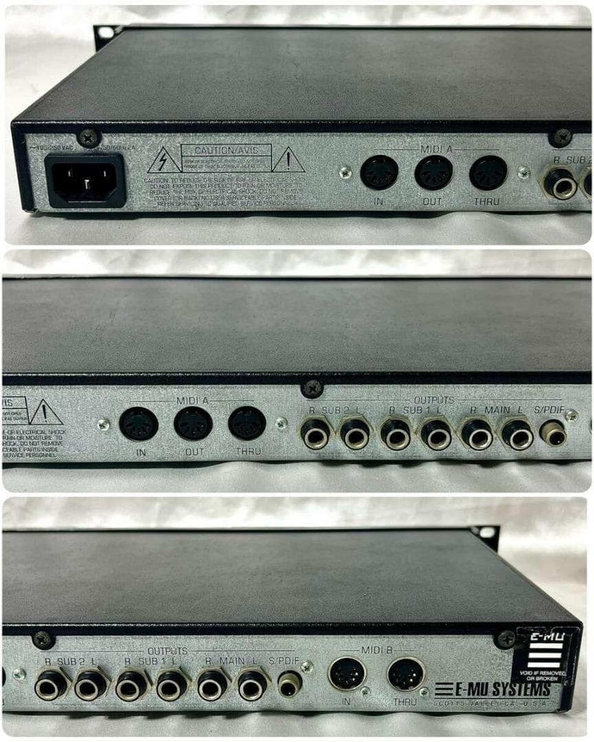 E-MU PROTEUS 2000 Ver 2.26 英文マニュアル付属