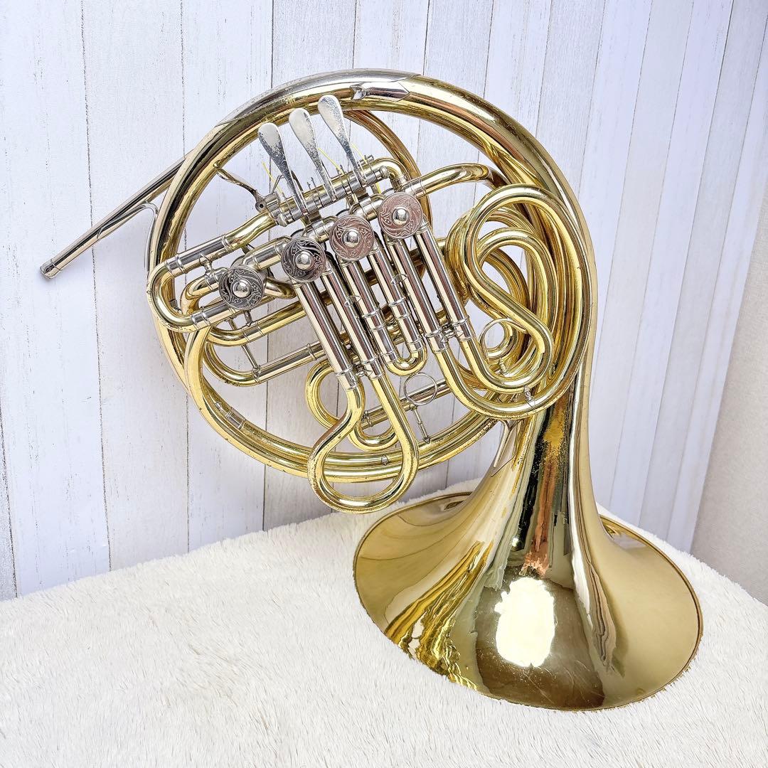 YAMAHA ヤマハ Custom YHR-866 フルダブルホルン