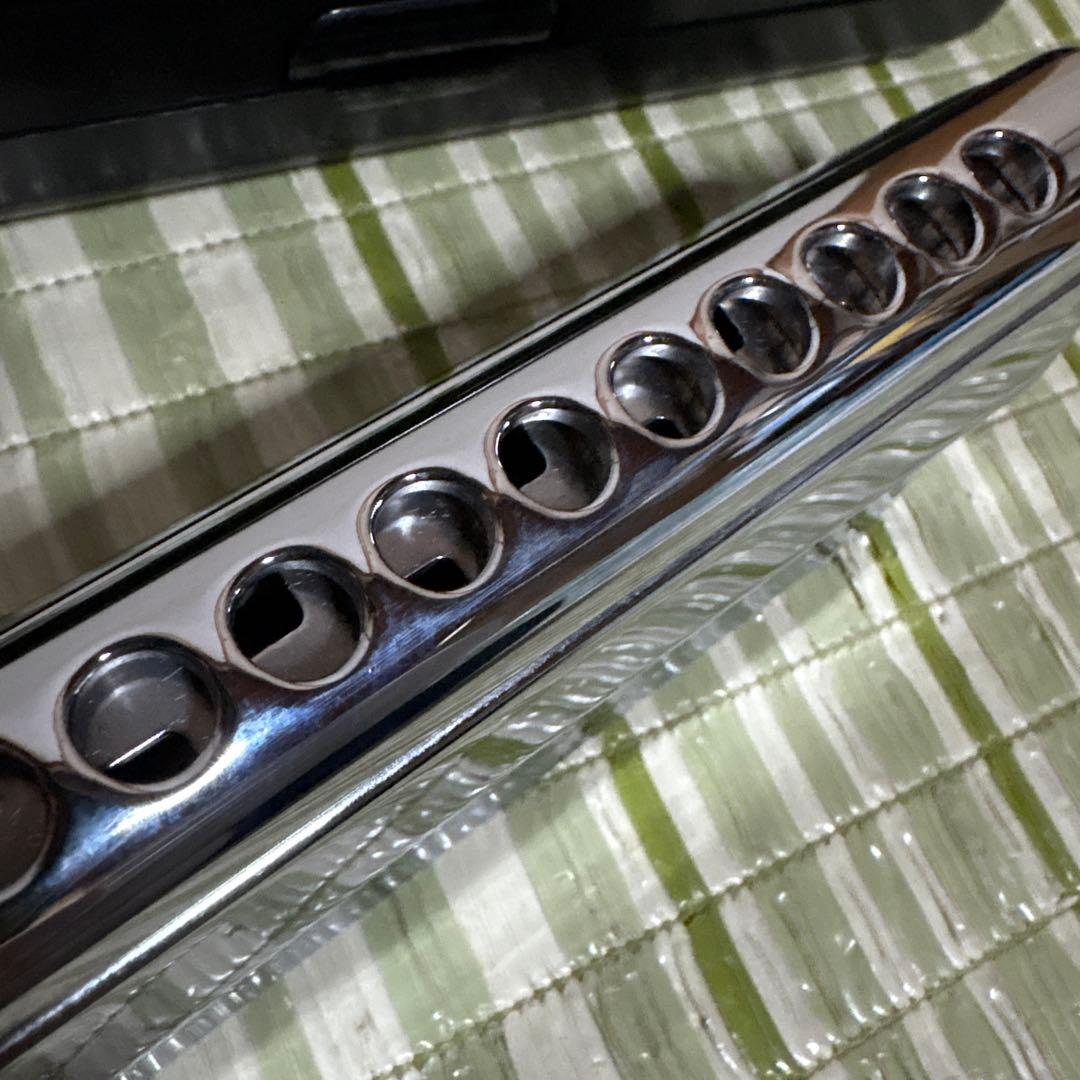 M SUZUKI クロマチックハーモニカ　SCX-48 スズキ　楽器　音楽ハープ