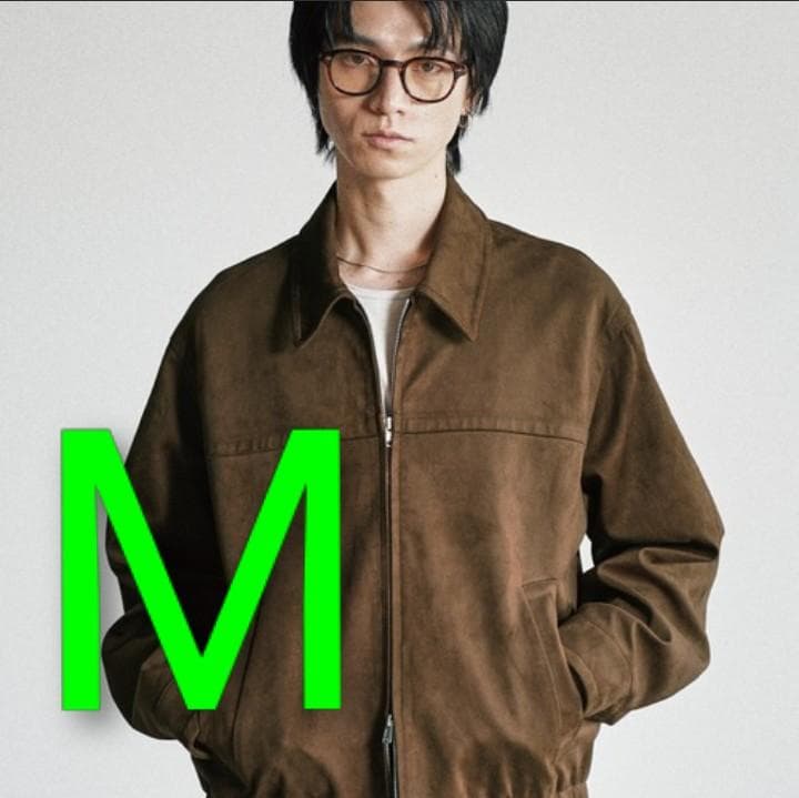 wym lidnm FAUX SUEDE ZIP BLOUSON 【Msize】