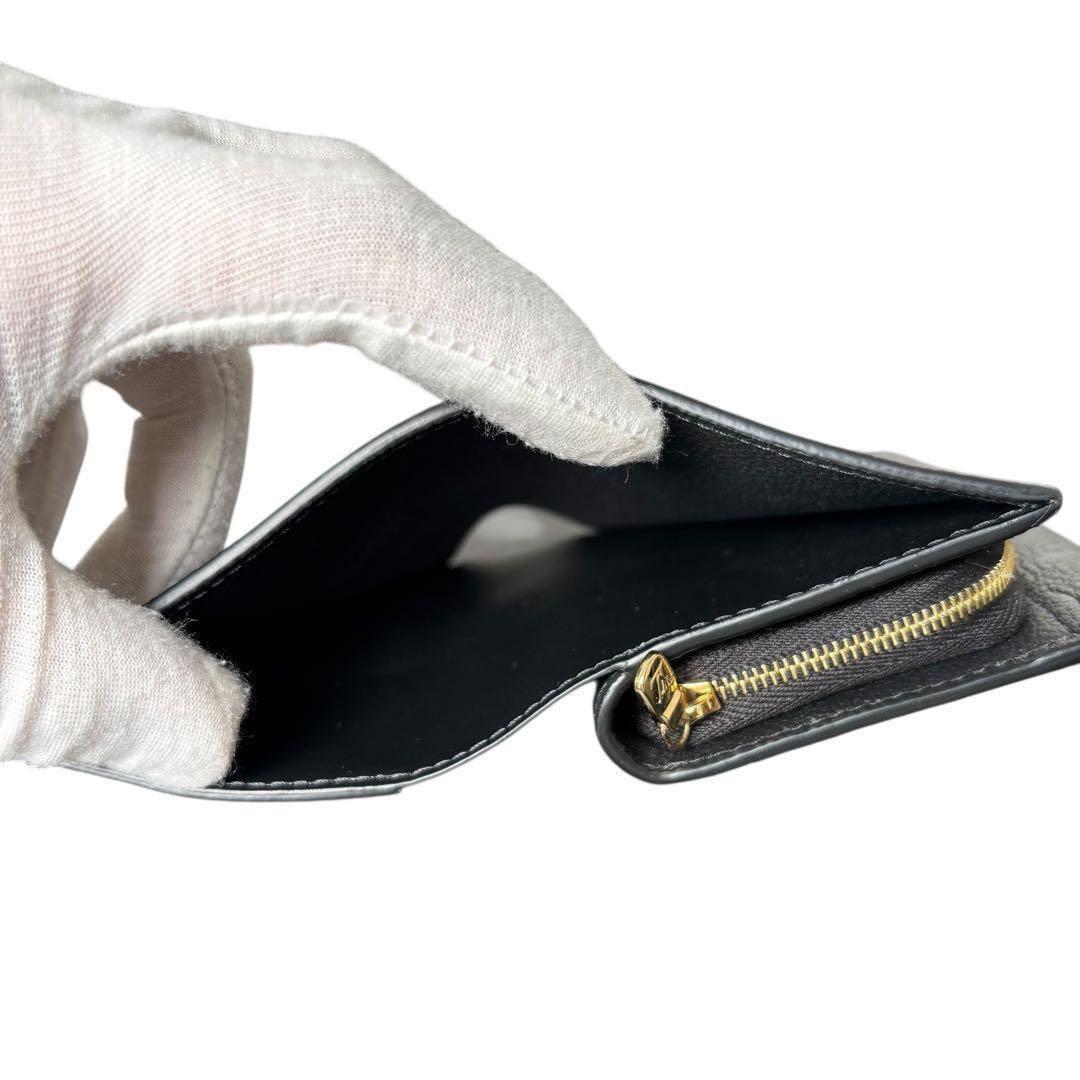 ルイヴィトン　ポルトフォイユメティスコンパクト　ノワール　M80880