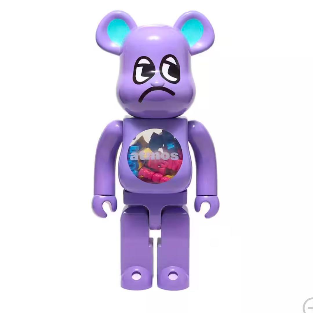 【新品】メディコムトイ ベアブリック atmos × BADMOOD 1000％