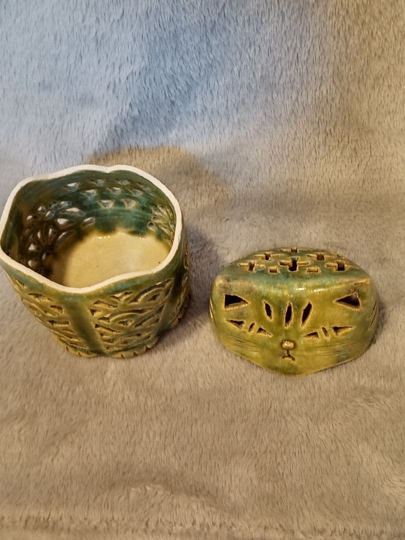 アロマ・ポプリ入れ　　猿田壯也作