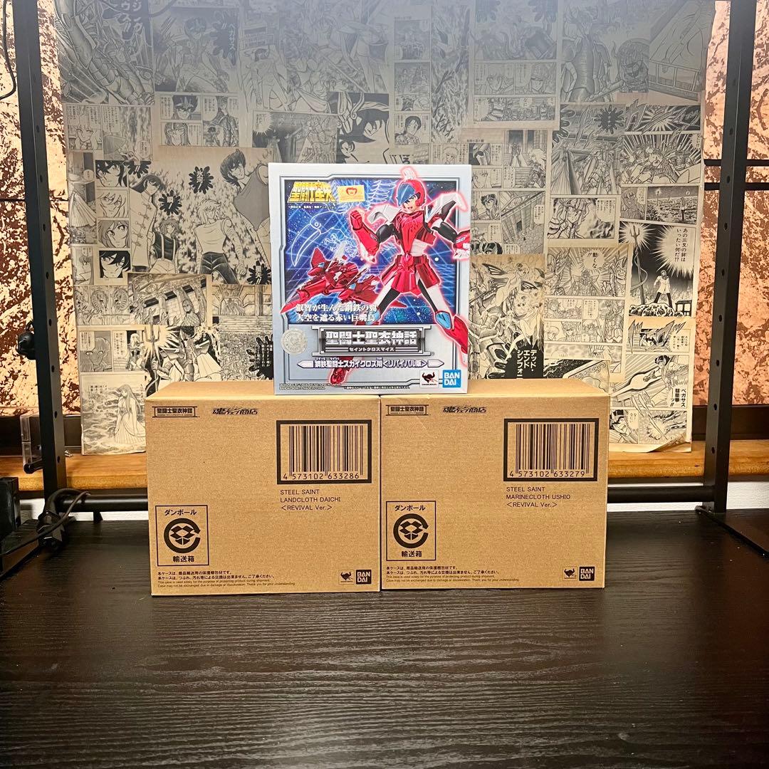 聖闘士聖衣神話 スカイクロス翔 マリンクロス潮 ランドクロス大地