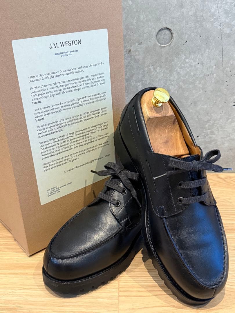 【お値引き最終日】J.M. WESTON Yachting derby #690