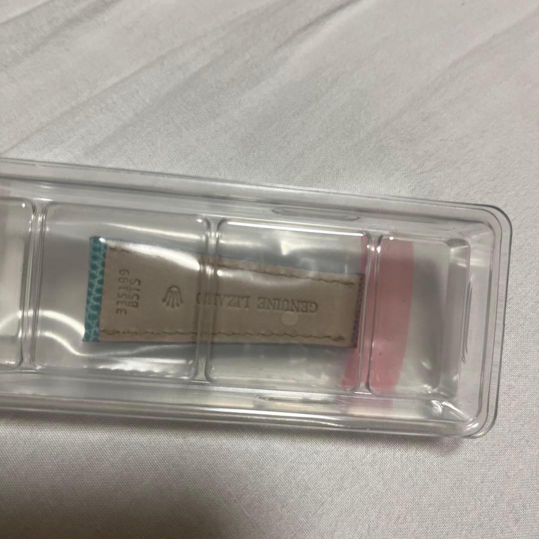 ロレックス　ビーチ　純正　ベルト　ブルー　新品