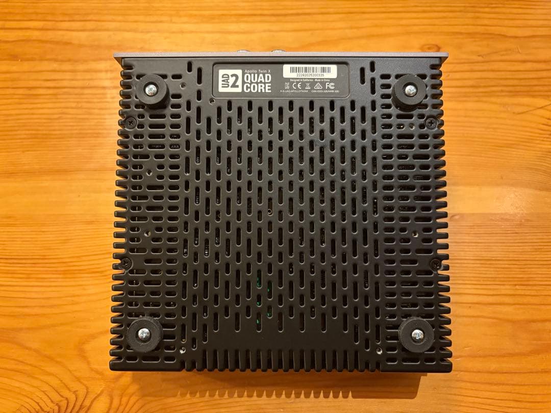 DTM・DAW UNIVERSAL AUDIO APOLLO TWIN X QUAD H.E.