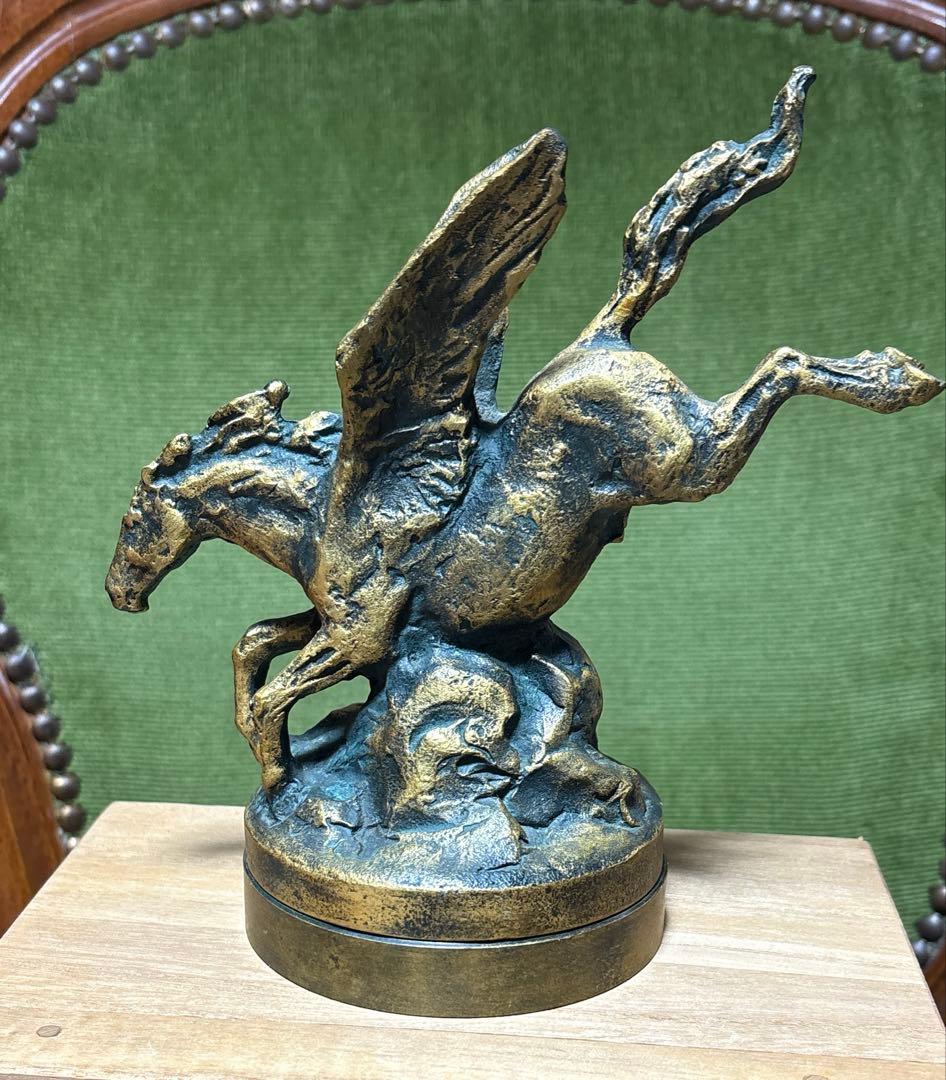 ブロンズ像　春風馬　彫金師　北村西望