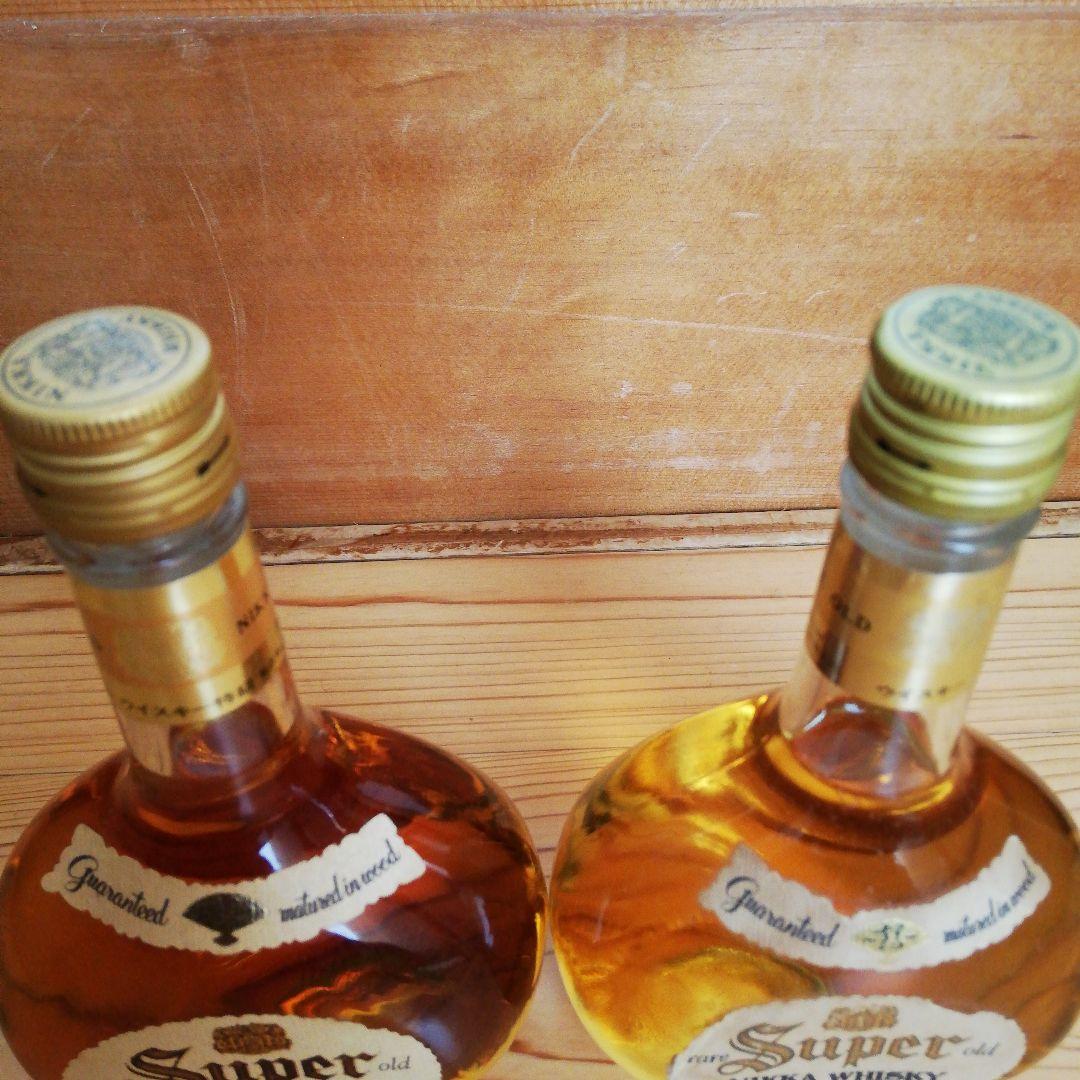 【希少】初号ブラックニッカ復刻版，クリアブレンド，スーパーニッカ ４本セット