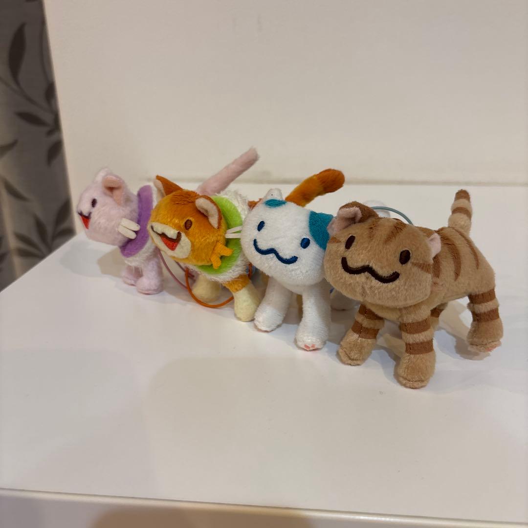 日*4様 【激レア】‼️つみネコのぬいぐるみ　4体セット