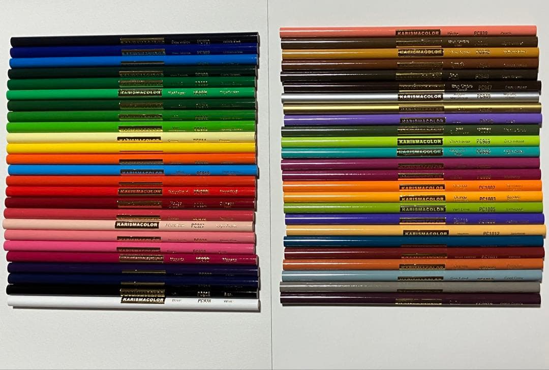 カリスマカラー 50本 50色 色鉛筆 画材
