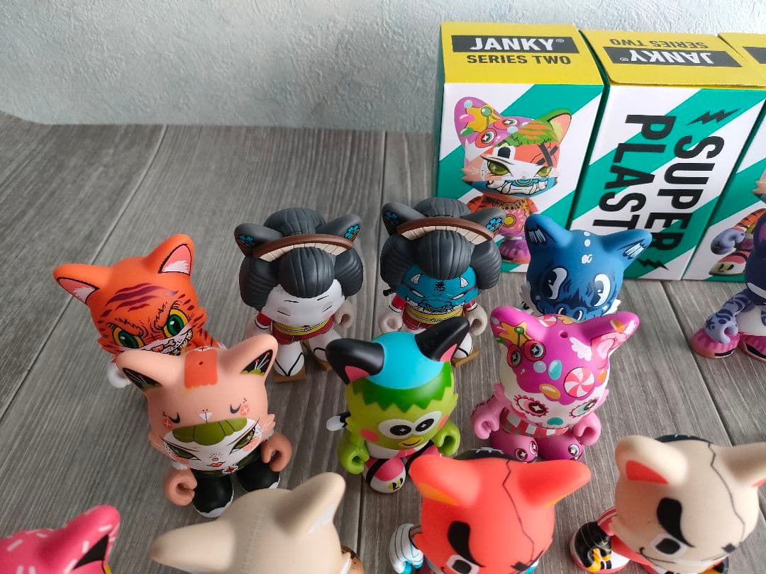 SUPEREPLASTIC Janky シリーズ2 　19種セット＋おまけ3個