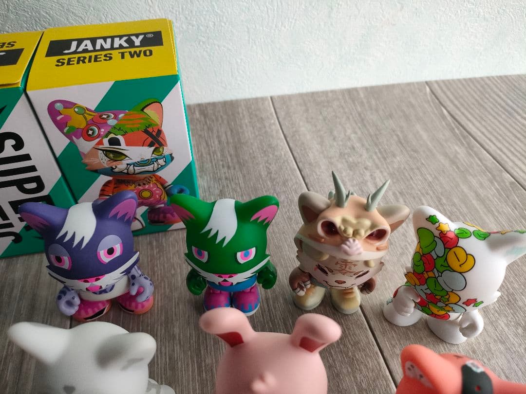SUPEREPLASTIC Janky シリーズ2 　19種セット＋おまけ3個
