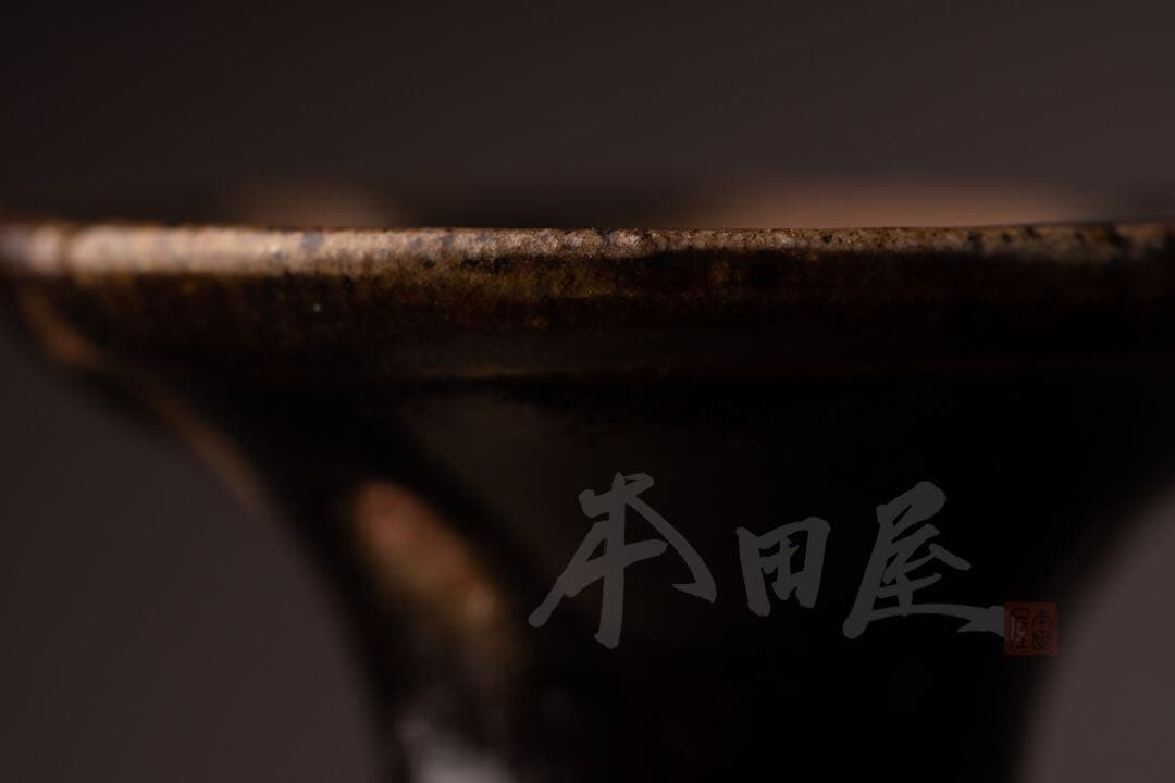 上野櫛描き紋徳利 骨董品