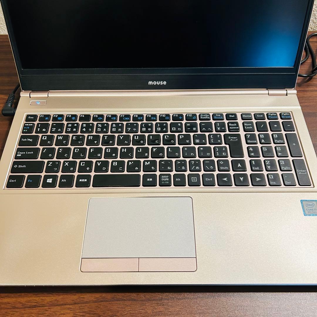 【ジャンク】mouseノートPC/Core i7/SSD512GB