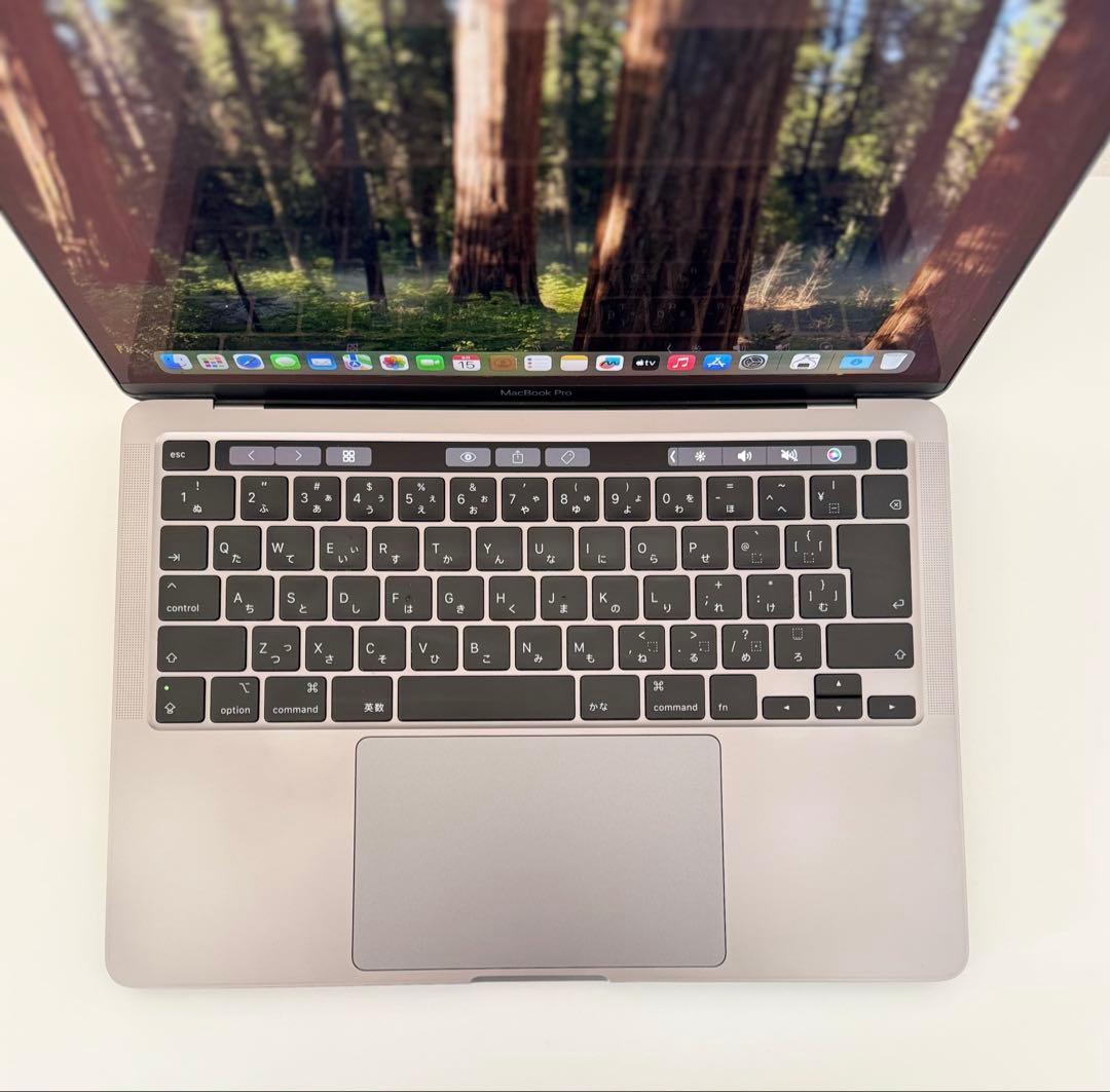美品 MacBook Pro 2020 13インチ 新バッテリー