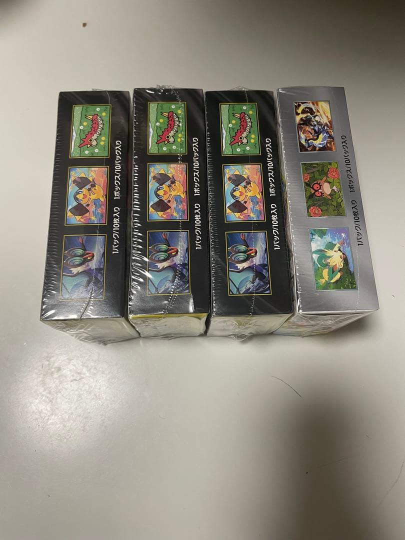 テラスタルフェスex MEGAドリームex 4BOX セット　ポケモンカード