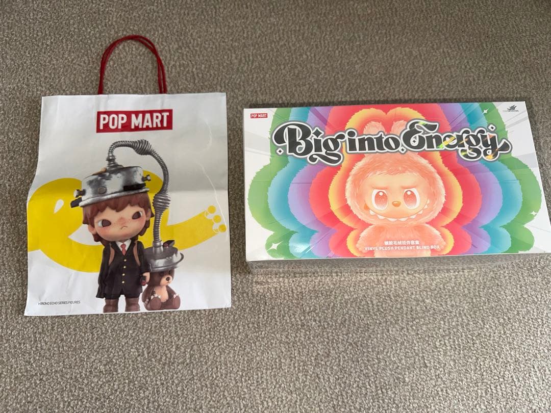 正規品　未開封Labubu Big into Energy アソート1ボックス