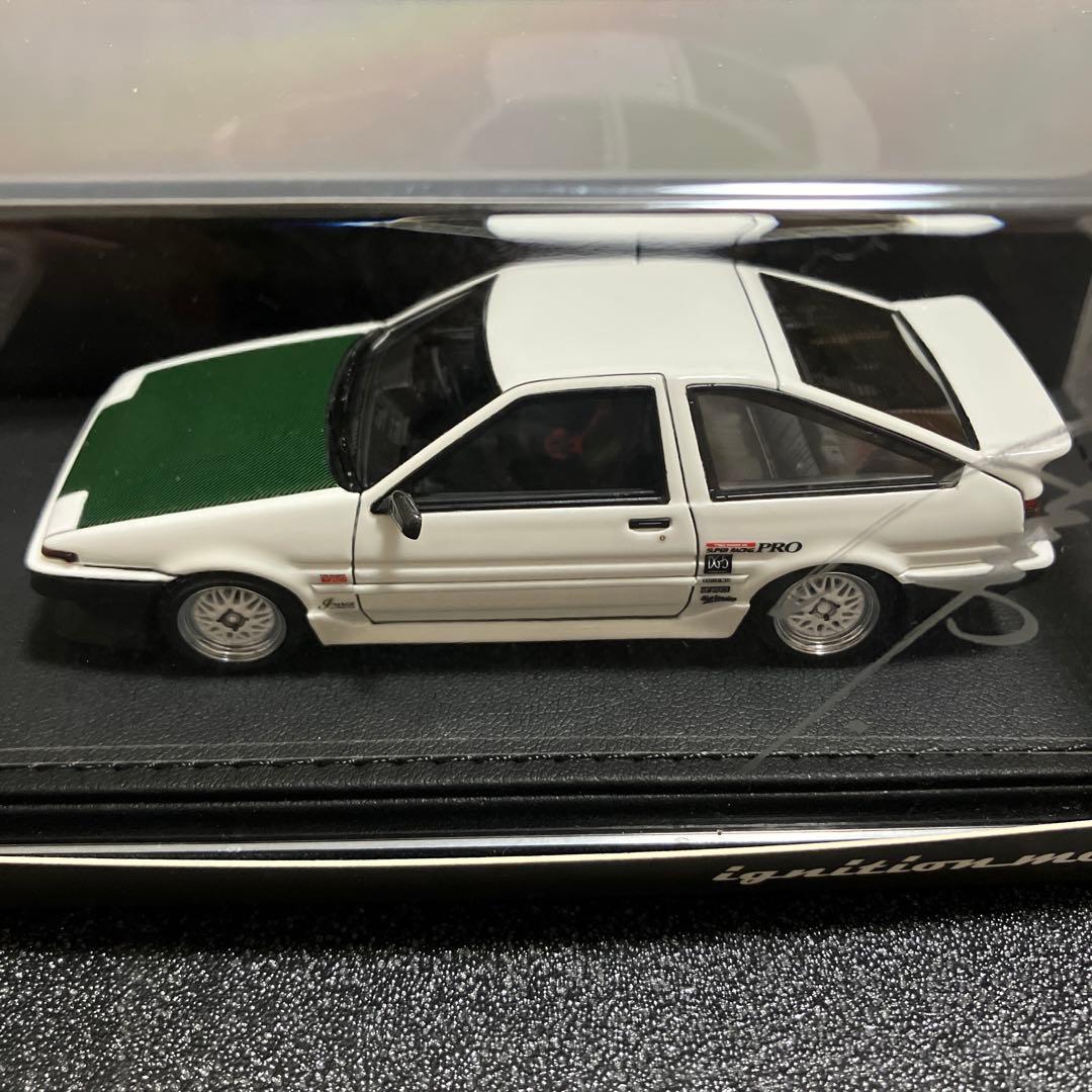 ミニカー IG1588 AE86 3Door TK-Street Ver2 White