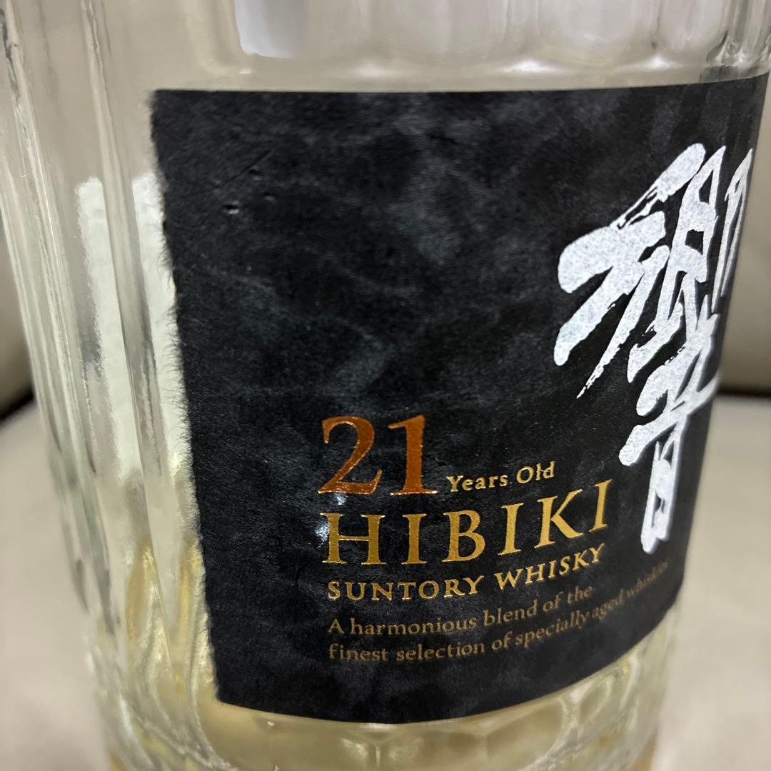 サントリー　響21年　化粧箱　空瓶　専用箱　6本セット