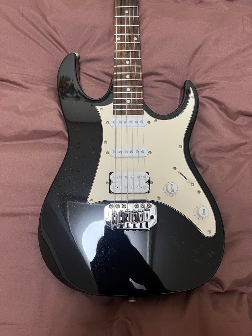 【調整済】IBanez RG エレキギター　黒ラメ