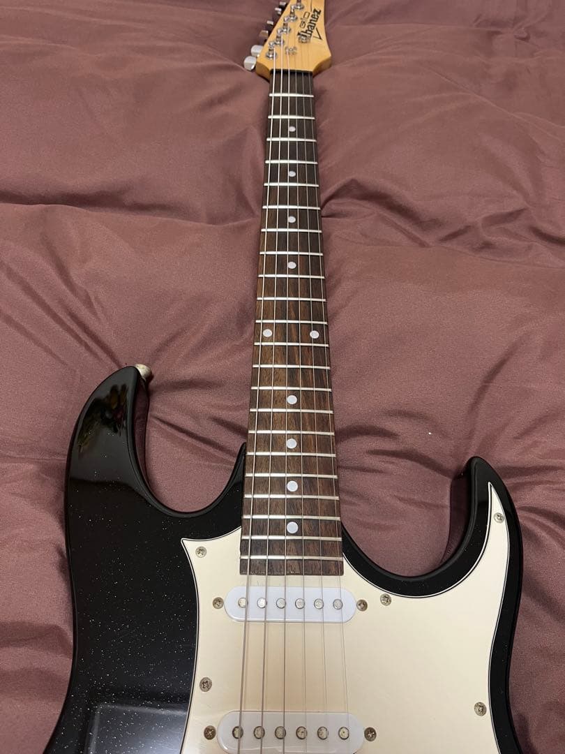 【調整済】IBanez RG エレキギター　黒ラメ